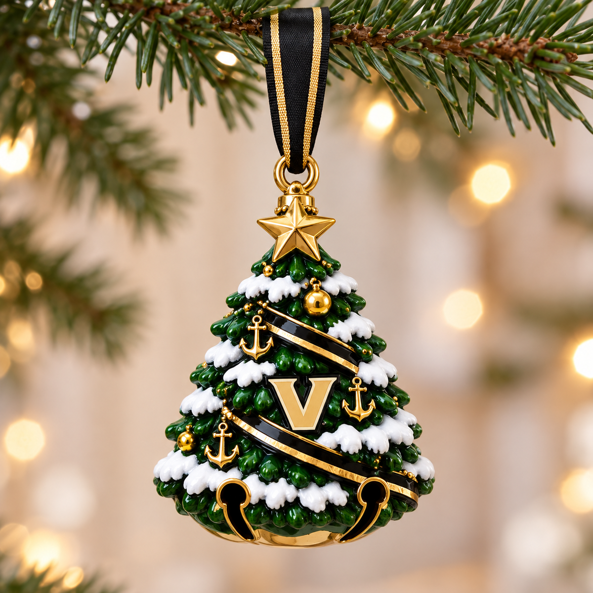 Premium VDBC Christmas Bell Ornament PVNA