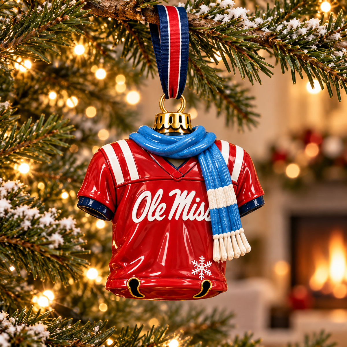 Premium OMR Christmas Bell Ornament TTMH