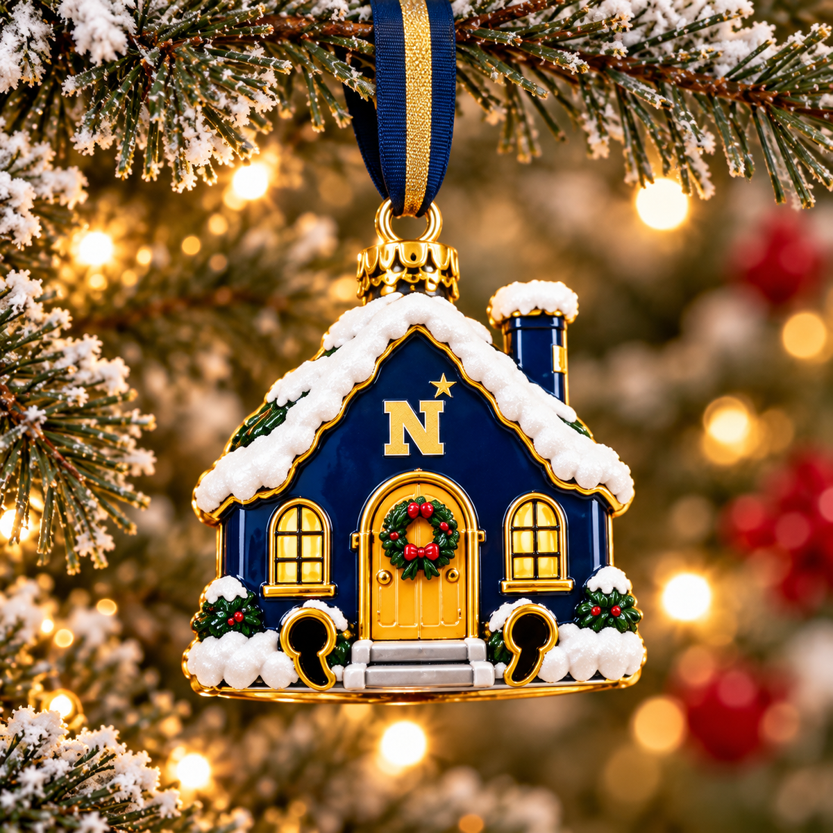 Premium NMSM Christmas Bell Ornament PVNA