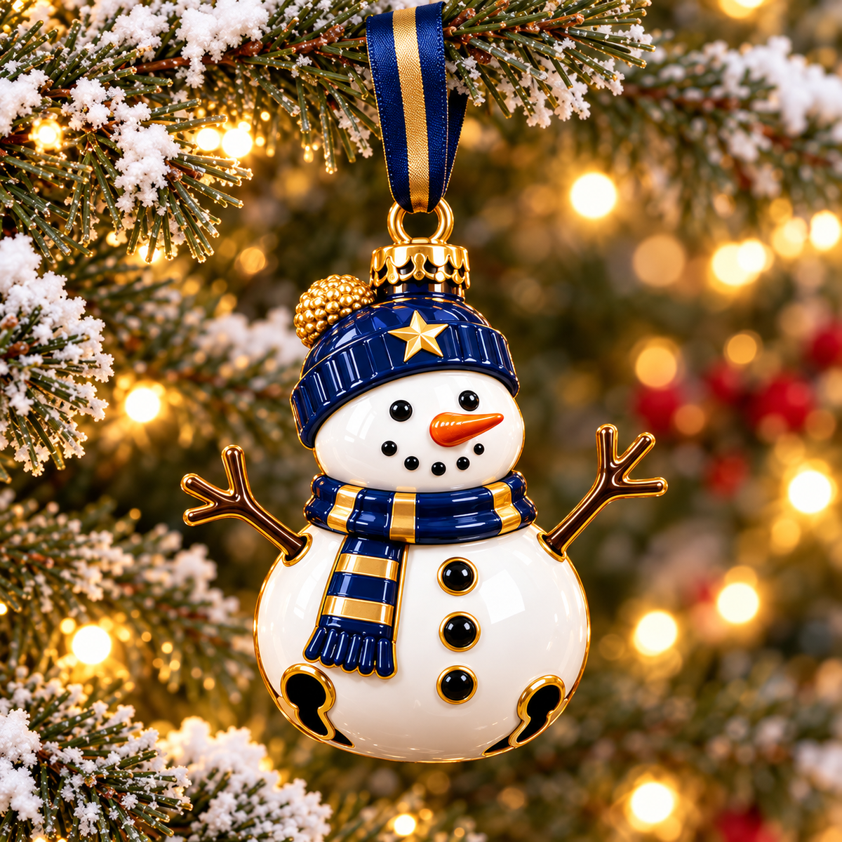 Premium NMSM Christmas Bell Ornament PVNA