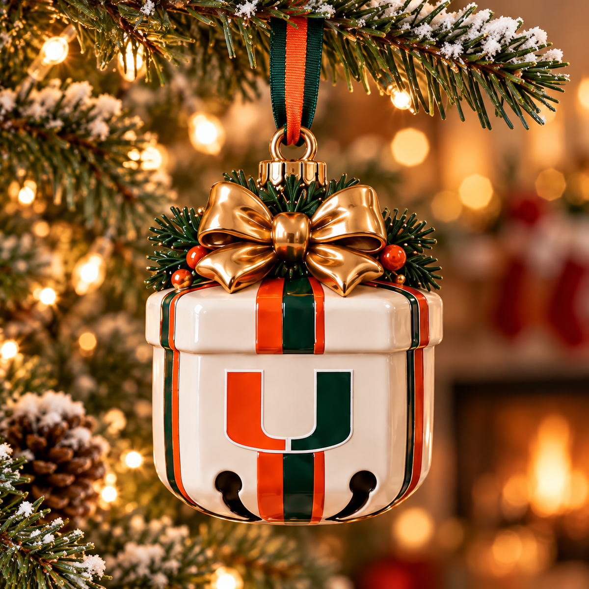Premium MHC Christmas Bell Ornament TTMH