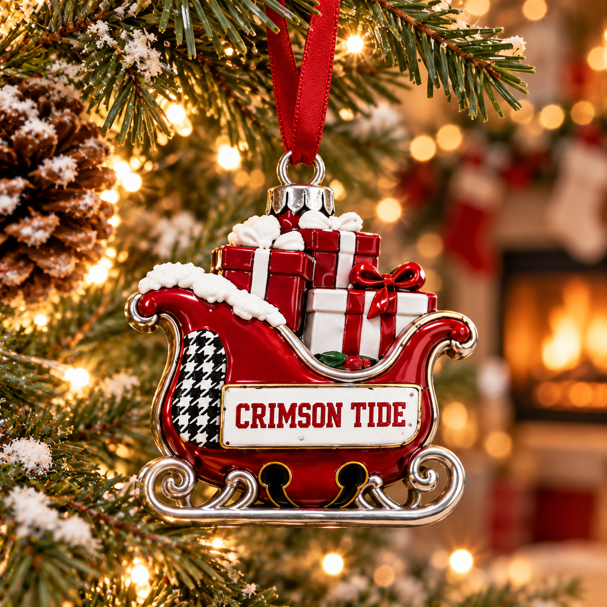 Premium ACT Christmas Bell Ornament TTMH