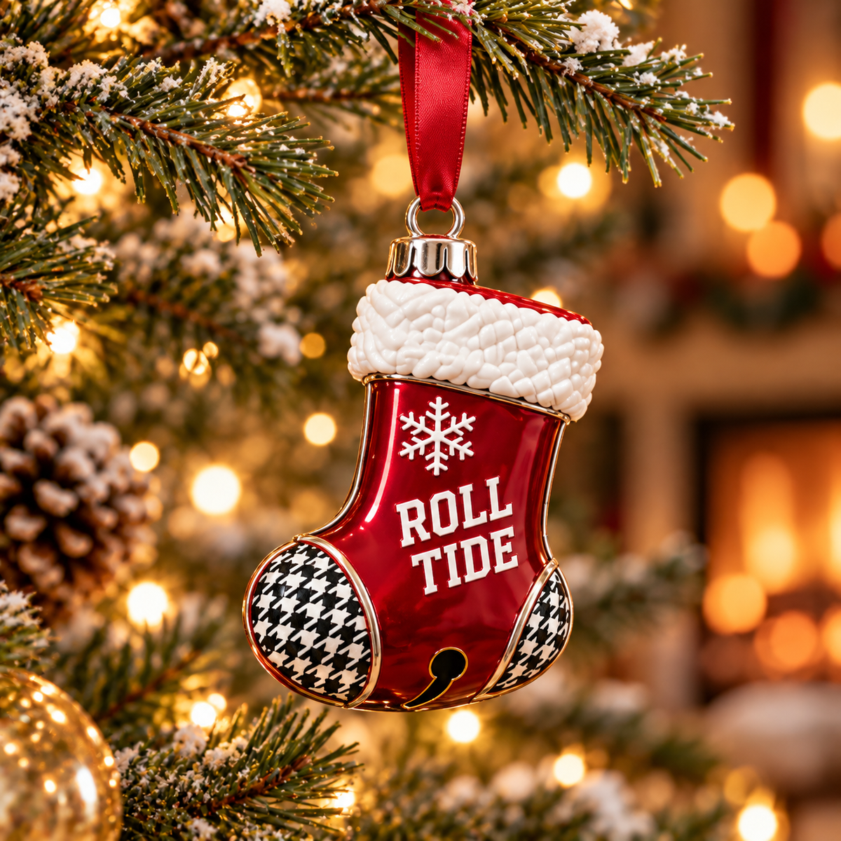 Premium ACT Christmas Bell Ornament TTMH
