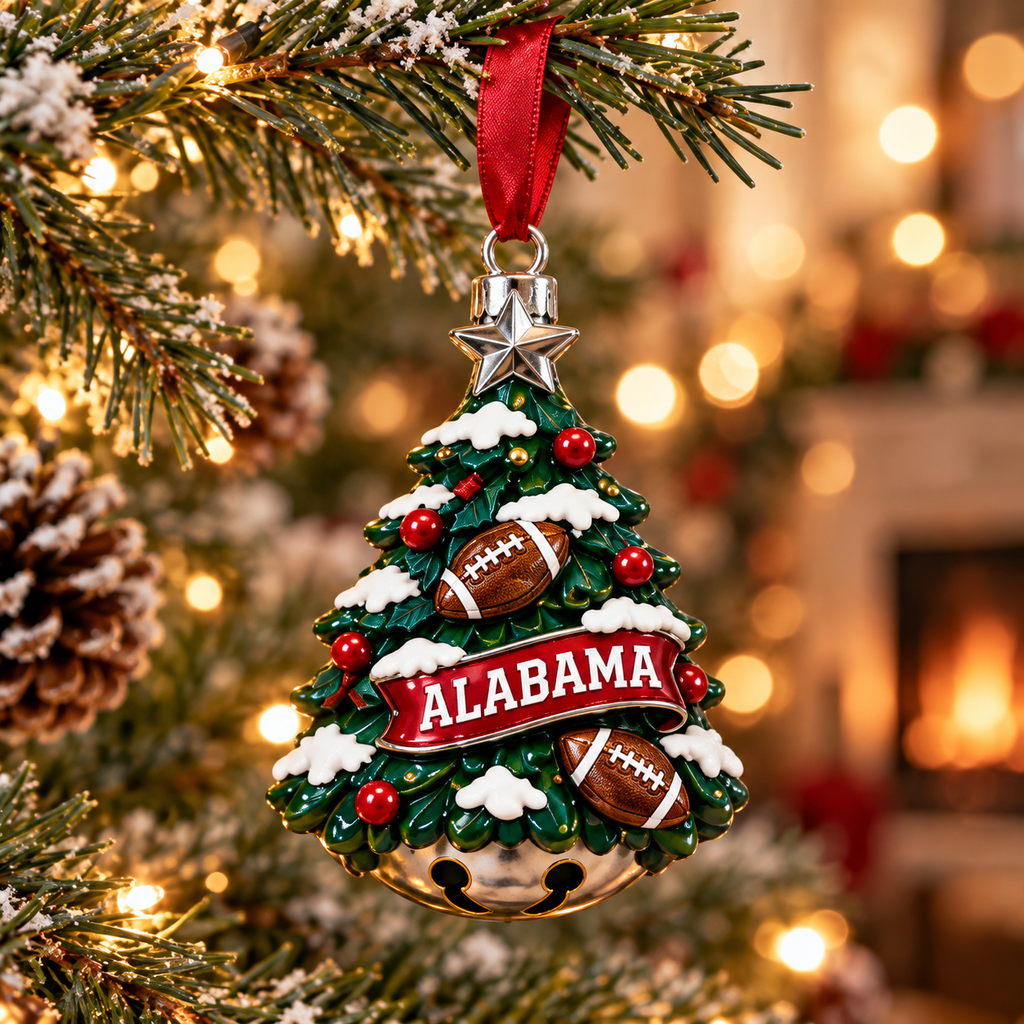 Premium ACT Christmas Bell Ornament TTMH