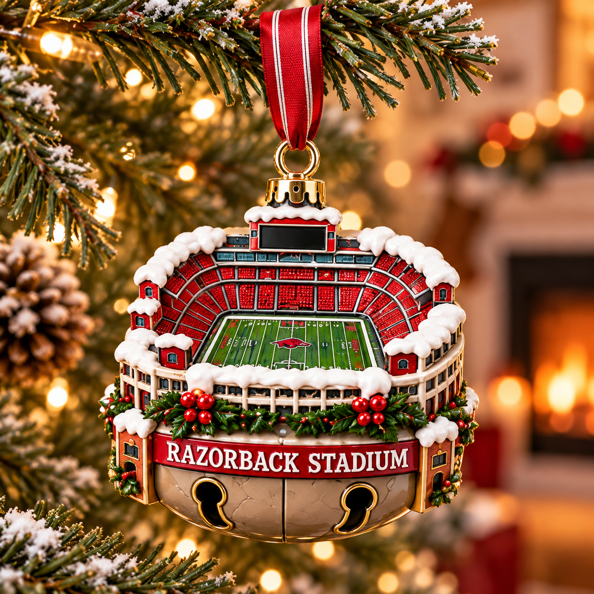 Premium AKR Christmas Bell Ornament TTMH