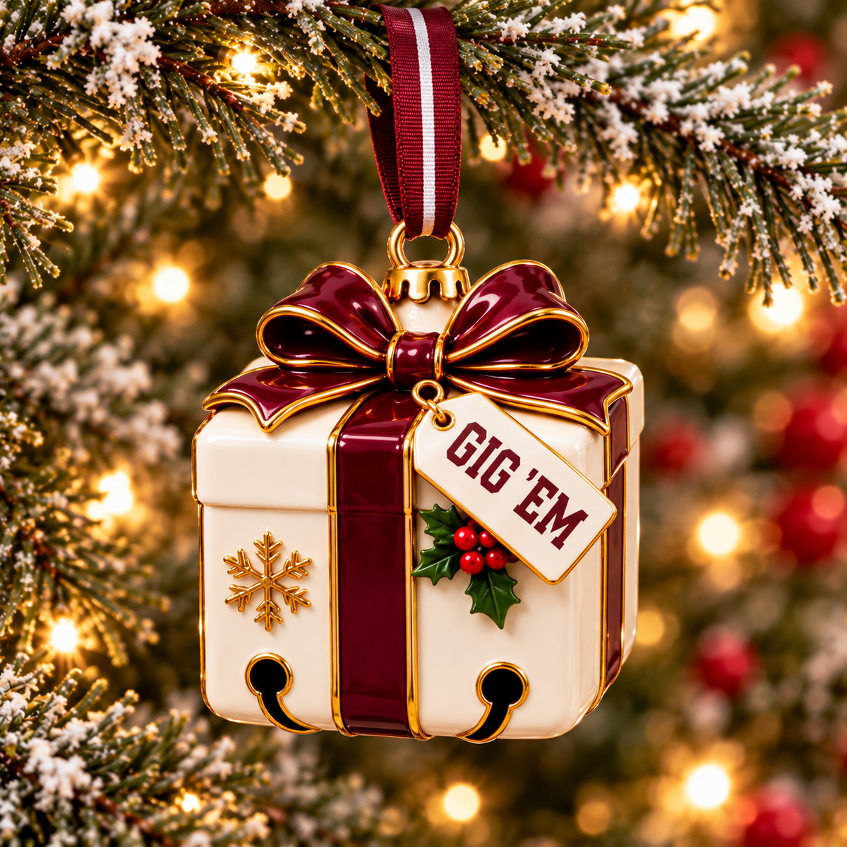 Premium TAMA Christmas Bell Ornament PVNA