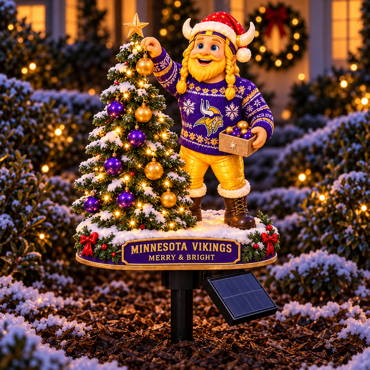 MNV PREMIUM CHRISTMAS SOLAR GARDEN LIGHTS SET HQH