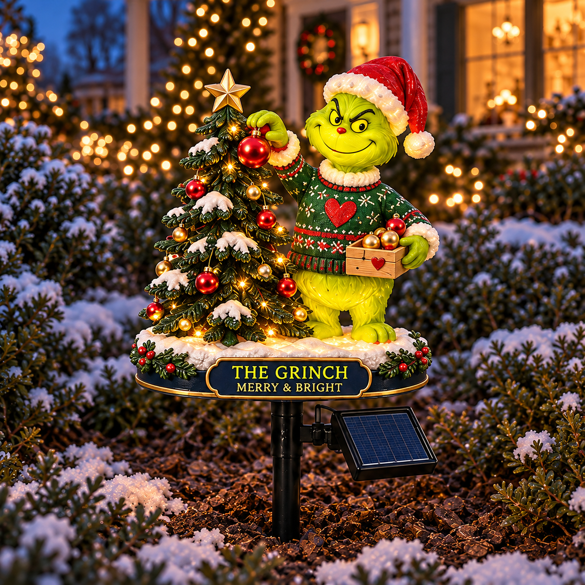 TGR PREMIUM CHRISTMAS SOLAR GARDEN LIGHTS SET HQH
