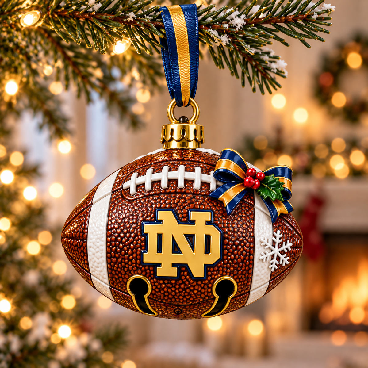 Premium NDFI Christmas Bell Ornament TTMH