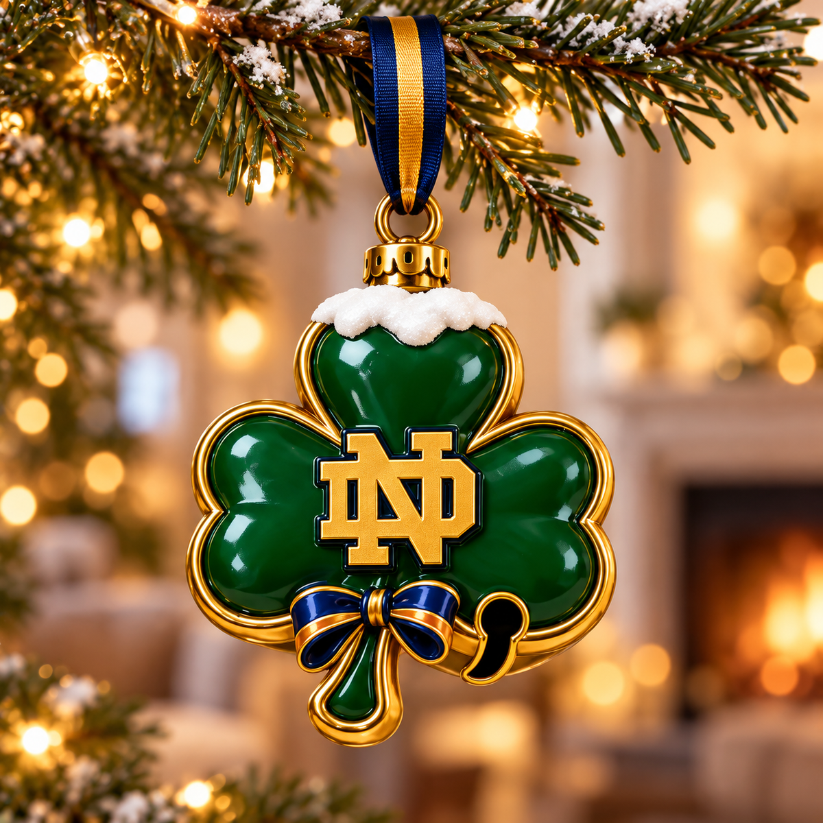 Premium NDFI Christmas Bell Ornament TTMH