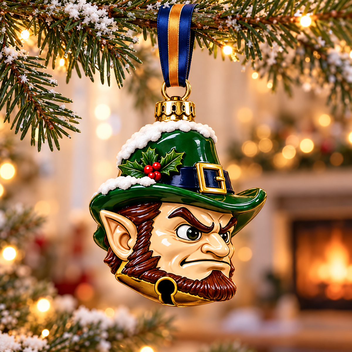 Premium NDFI Christmas Bell Ornament TTMH