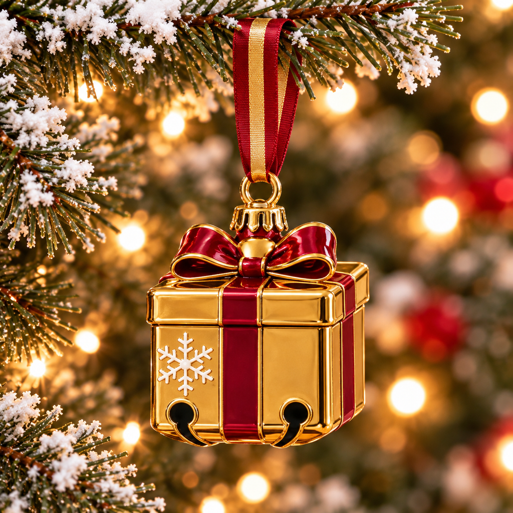 Premium ISC Christmas Bell Ornament PVNA