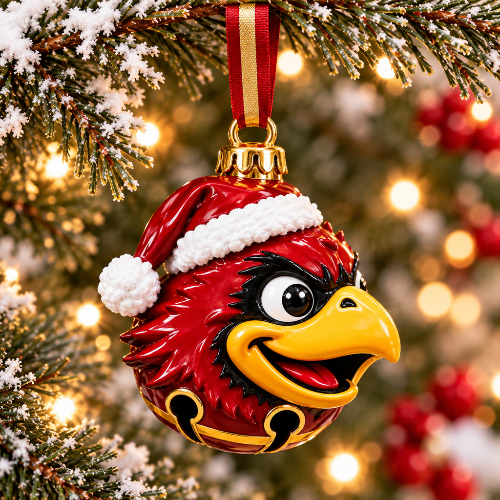 Premium ISC Christmas Bell Ornament PVNA