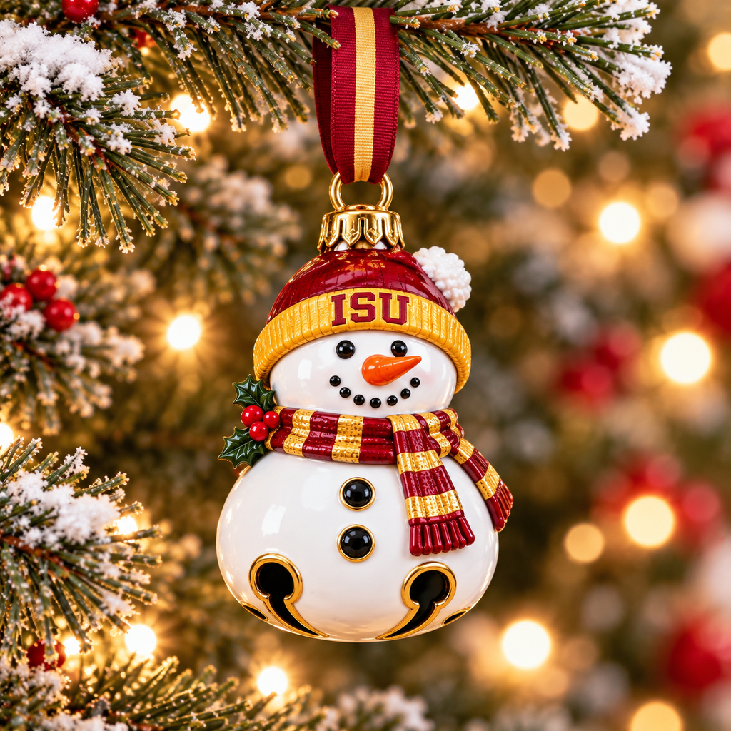 Premium ISC Christmas Bell Ornament PVNA