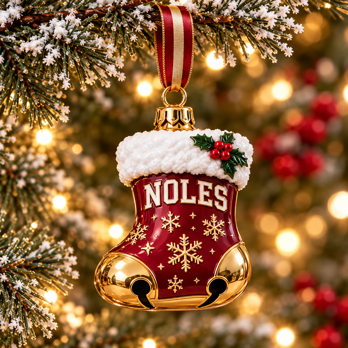 Premium FSS Christmas Bell Ornament PVNA