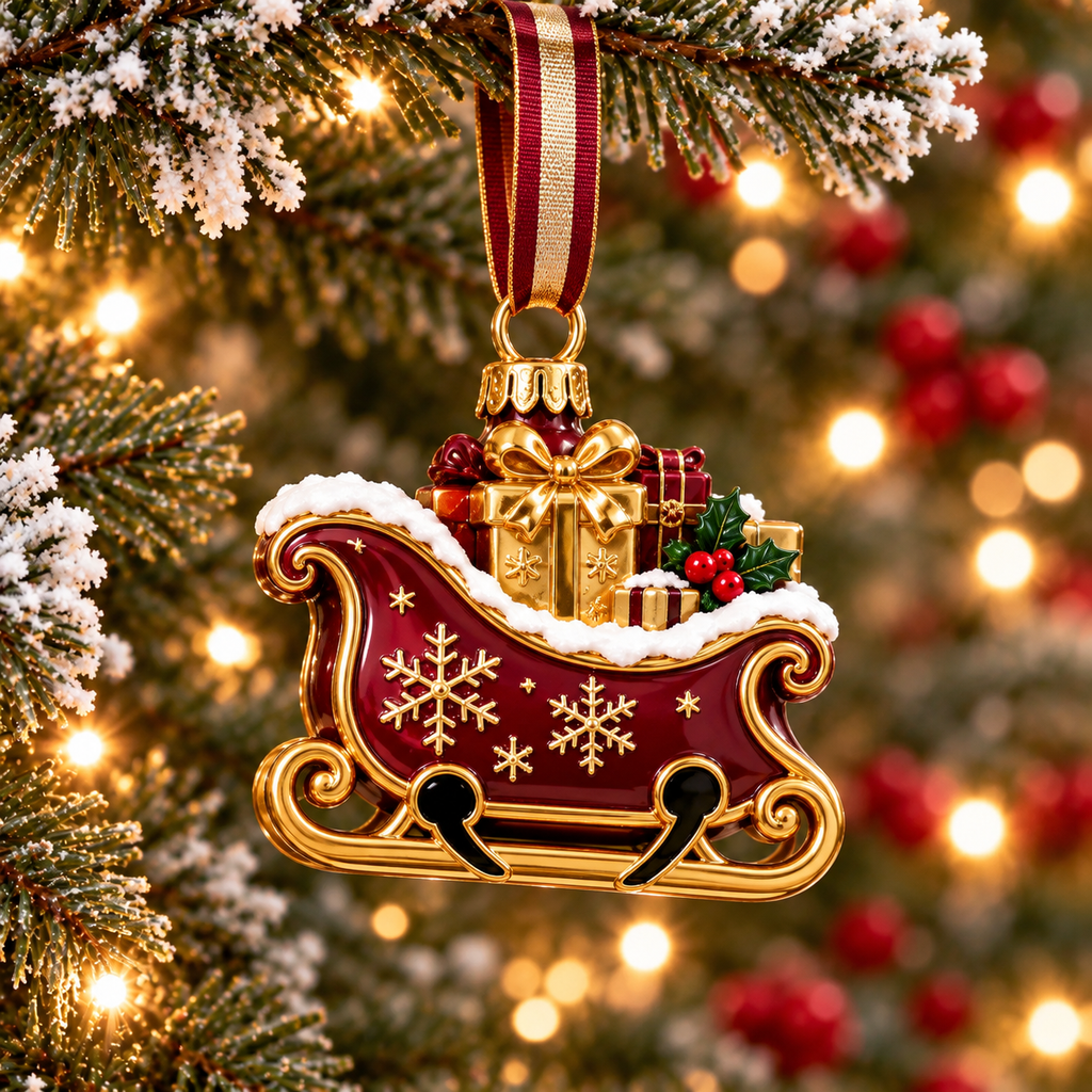 Premium FSS Christmas Bell Ornament PVNA