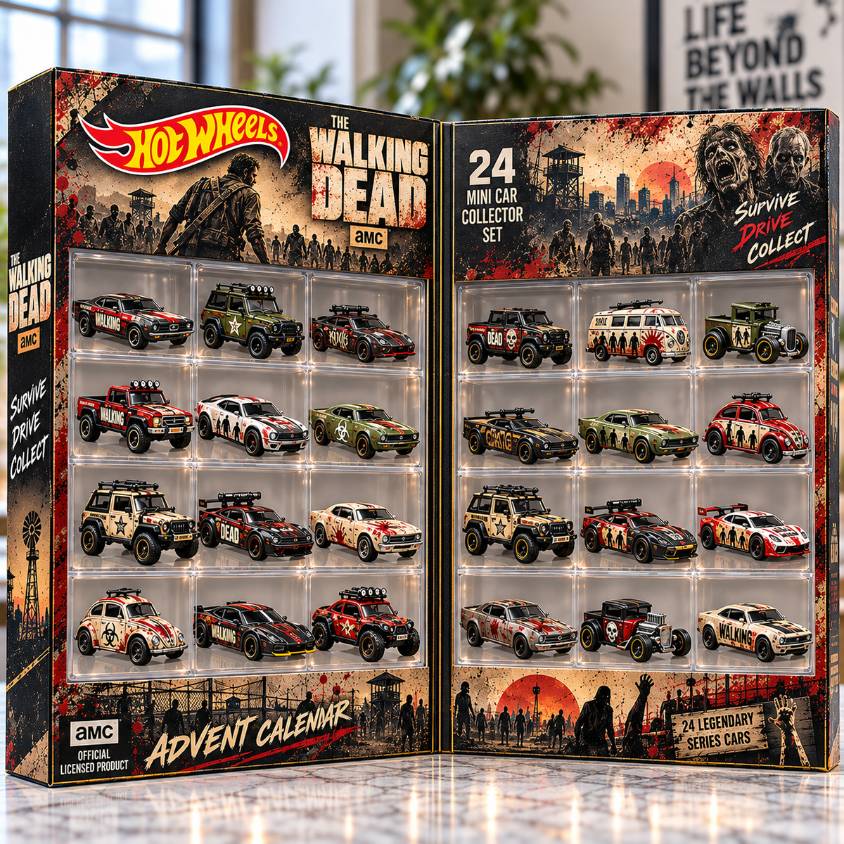 TWKD Premium Mini Car Advent Calendar NTNA