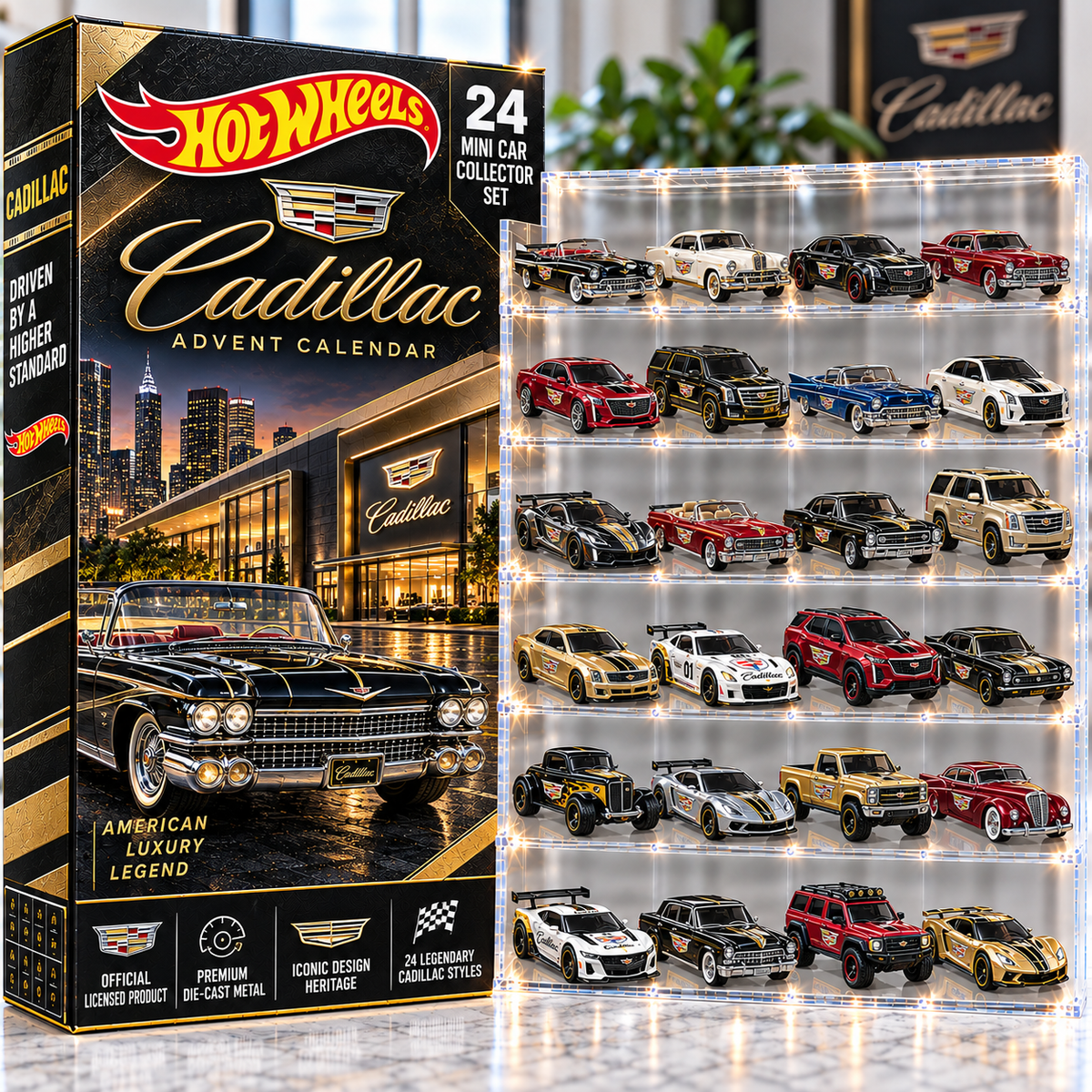 CDL Premium Mini Car Advent Calendar NTNA