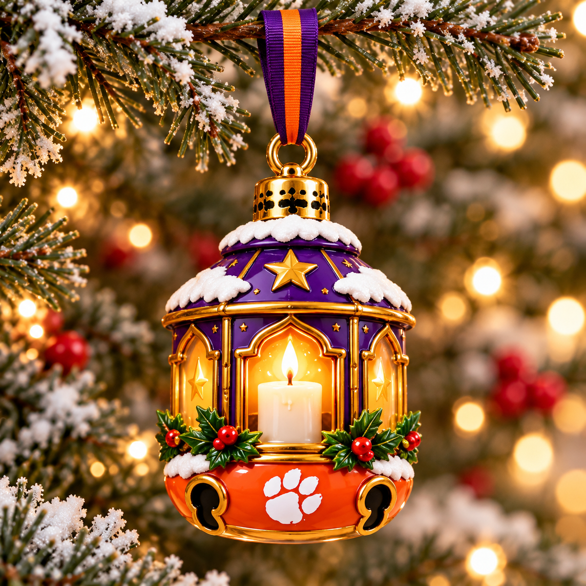 Premium CTFB Christmas Bell Ornament PVNA