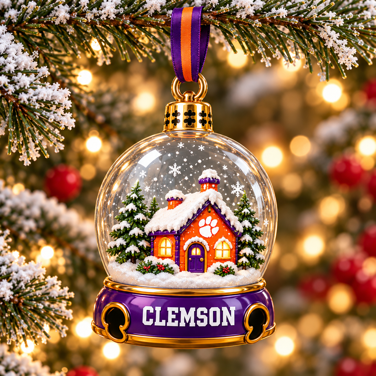 Premium CTFB Christmas Bell Ornament PVNA