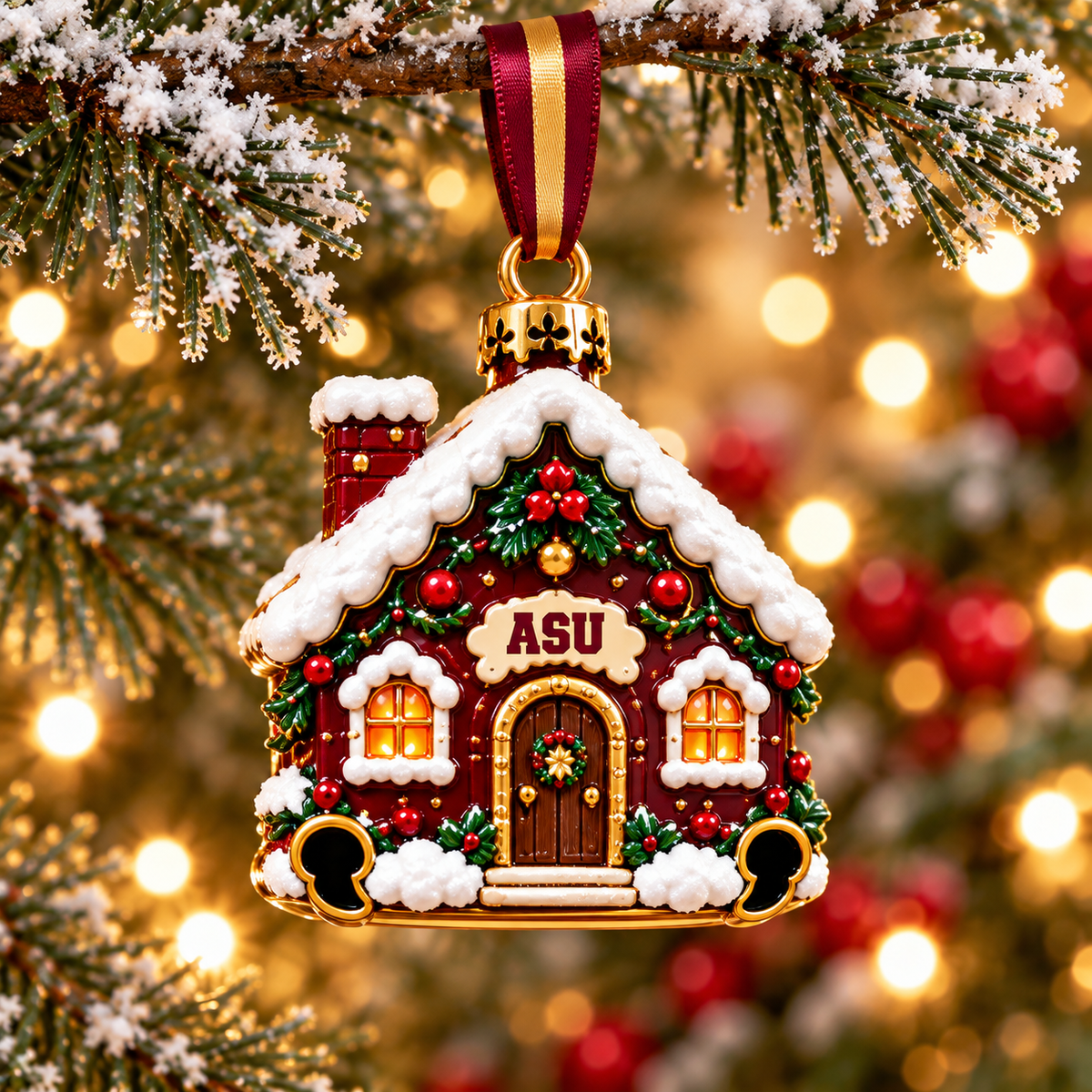 Premium ASSD Christmas Bell Ornament PVNA