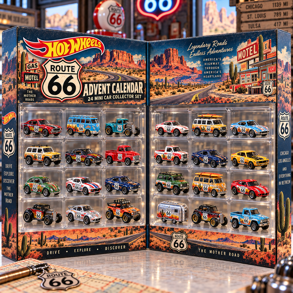 R66 Premium Mini Car Advent Calendar PDL