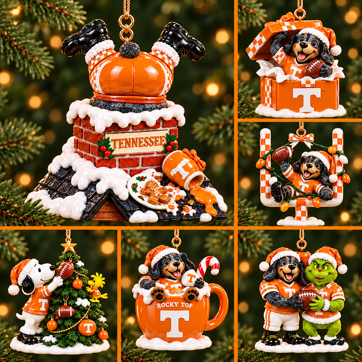 TVF Premium Christmas Tree Ornament Set TMH